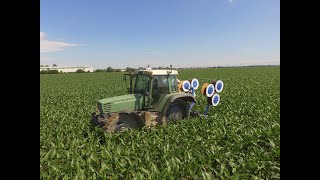 BRIXIA IRRIGATION srl  STESURA ALA GOCCIOLANTE SU MAIS 2020  FENDT FAVORIT 515C [upl. by Cindi]