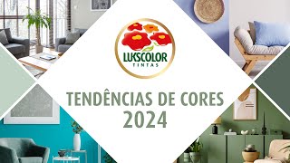 Guia de Tendências de Cores 2024 da Lukscolor [upl. by Eiryk]