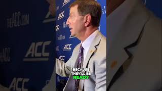 Dabo Swinney on The Impact of Sideline Technology in College Football [upl. by Dranrev131]