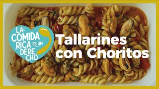 Cocina rico y saludable con Junaeb Tallarines con Choritos [upl. by Eerol854]