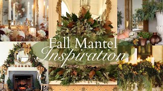 🍁 FALL MANTEL DECOR Ideas  Elegant Autumn Decor Inspiration Mini Series Day 1 [upl. by Aidne]