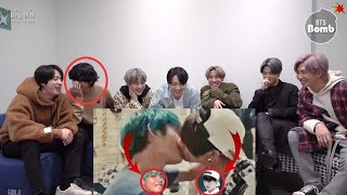 Bts Reaction to VKook VampJungkook Sweet Moments [upl. by Hgielrebma4]