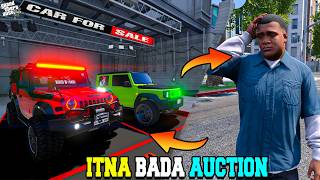 Ye Kya Ho Gaya Car Auction Me 😨😱1000000 Itna Bada Dhokha🤬 part 2 Gta5Mods [upl. by Ahsaele]