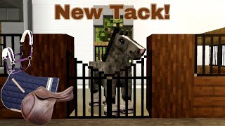 New Tack for The Horses  Minecraft Equestrian  DibbleCraft [upl. by Eserrehs]