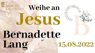 15082022  Gottesdienst aus dem Salzburger Dom [upl. by Valdemar]