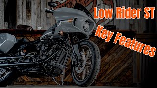 Low Rider ST 2024  HarleyDavidson Features [upl. by Perri]