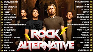 Alternative Rock Of The 90s 2000s  Linkin park 3 Doors Down AudioSlave Hinder Evanescence 1 [upl. by Annawyt]