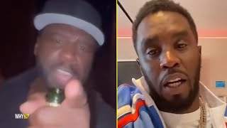 50 Cent Explains Why Diddys Legal Situation Started Because Of Lawsuit He Filed Against Diageo [upl. by Eiblehs]