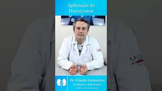 Como é a Aplicação Do Durateston  Dr Claudio Guimarães [upl. by Navonod]