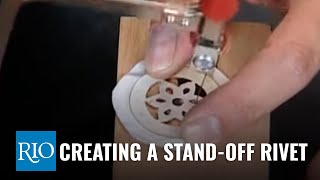 Creating A StandOff Rivet [upl. by Eseer]