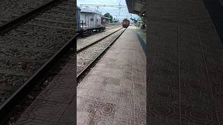 Why does the train run faster atght shorts idianrailways railway video [upl. by Omocaig]