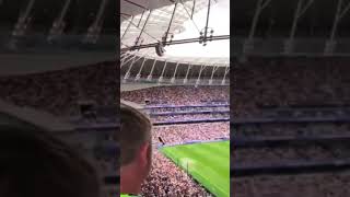 Tottenham Hotspur new chant fans sing new richarlison chant at spurs vs wolves [upl. by Itak]