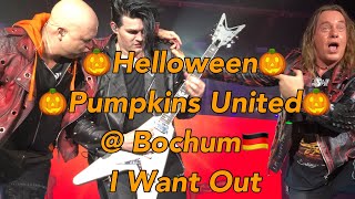 Helloween  I Want Out  Pumpkins United  Bochum Ruhrcongress 2017 11 24 LIVE 4K [upl. by Eirot]