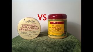 81 The replacements Protein Deep Conditioners Shea Moisture JBCO vs ORS Hair Mayonnaise [upl. by Dail]