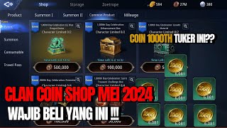 MIR4 GLOBAL  Tips yang perlu di tukar di Event 1000th coin  Clan Shop mei 2024 [upl. by Navanod788]