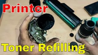 How to Refile MLT D111S Cartridge for samsung printer at Home [upl. by Atinav]