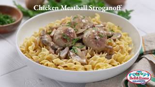 Chicken Meatball Stroganoff [upl. by Mchail127]