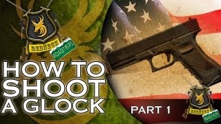 How to shoot a Glock  Part One [upl. by Lytsirhc]