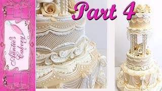 Part 4 Lambeth Wedding Cake  Finishing Details [upl. by Mark]