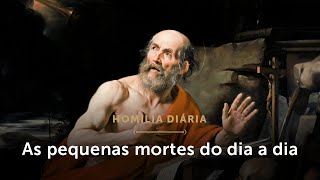 Homilia Diária  O sentido das pequenas mortes do dia a dia Quintafeira depois das Cinzas [upl. by Apps]