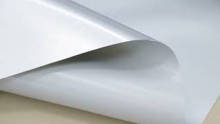 Silver Lacquered PVC tarp [upl. by Lytsyrk]