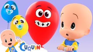 Learn with Cuquin and the Baby balloons  Educational videos [upl. by Rebmyt]