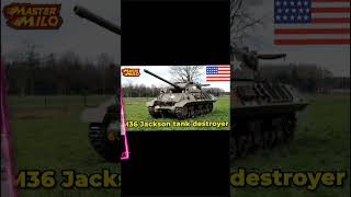 M36 Jackson Tank capcut ww2 unitedstates warthunder history military tank edit fyp fypage [upl. by Natam]