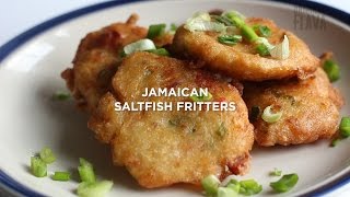 The BEST Jamaican Saltfish Fritters MADE EASY [upl. by Merlina]