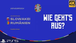 Slowakei  Rumänien EURO 2024 ⚽️ I 3 Spieltag der Gruppe E 🏆 Das Orakelspiel Deutsch 4K [upl. by Rolecnahc]