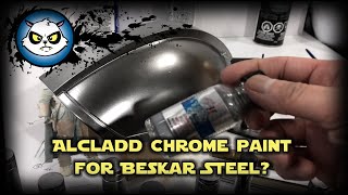 Alclad chrome paint for Mandalorian Beskar finish [upl. by Malha]