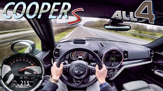 Mini Countryman 2017 Cooper S ALL4 AUTOBAHN POV Test Drive by AutoTopNL [upl. by Attenborough]