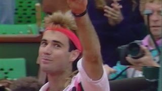 Andre Agassi and Lavazza  US Open 2016 – ImBack [upl. by Lennaj]