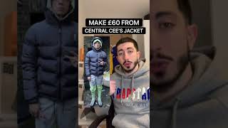 Make £60 From Central CEE’S Trapstar Jacket  Reselling Trapstar [upl. by Annavas335]