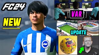 EA SPORTS FC 24 NEWS  NEW CONFIRMED Update Real Faces amp Licenses ✅ [upl. by Boyce]