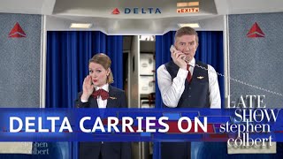 Deltas New PreFlight Safety Announcements [upl. by Sharpe]