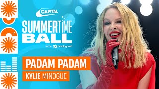 Kylie Minogue  Padam Padam Live at Capitals Summertime Ball 2023  Capital [upl. by Rednasela850]