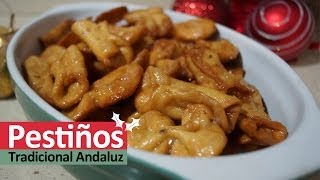 Pestiños receta tradicional andaluza [upl. by Aicirtac]