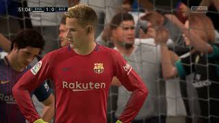 Jouer à FIFA 18 en 2024 Real Madrid FC vs Barcelone FC  Classico [upl. by Eibrab]