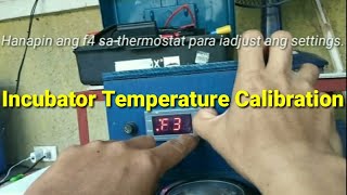 Incubator Temperature Calibrationusing STC 1000 amp analog Thermometer [upl. by Dhar]