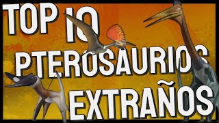 Top 10 Pterosaurios más Raros y Extraordinarios [upl. by Iruy]