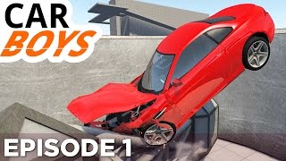 Car Boys  Nick and Griffin Play BeamNGdrive — CAR BOYS Episode 1 [upl. by Yrocej]