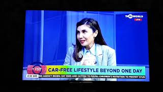 quotCarfree Lifestyle Beyond One Dayquot in World Carfree Day  TVRI World [upl. by Ahsai]