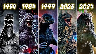 Godzilla Evolution Explained 19542024  Godzilla x Kong The New Empire [upl. by Rola233]