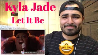 Reaction to Kyla Jade Let it Be [upl. by Aekahs]