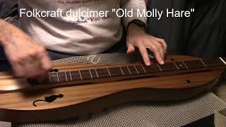 Old Molly Hare Folkcraft mountain dulcimer [upl. by Annirok]