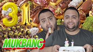 31 YAŞIMA KADAR BAŞIMA GELEN 31 İLGİNÇ ŞEY 1 KİLO EKLER MUKBANG [upl. by Destinee]