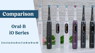 OralB iO Series Comparison [upl. by Aharon659]