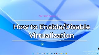 How to enable virtualization in BIOSUEFI settings  Windows 11 or 10 [upl. by Penrose285]