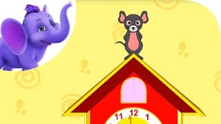 Classic Rhymes from Appu Series  Hickory Dickory Dock [upl. by Sabra752]