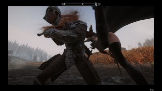 Brutal and Satisfying Skyrim Gameplay  Dismemberment Framework  Battlemage [upl. by Adlez220]